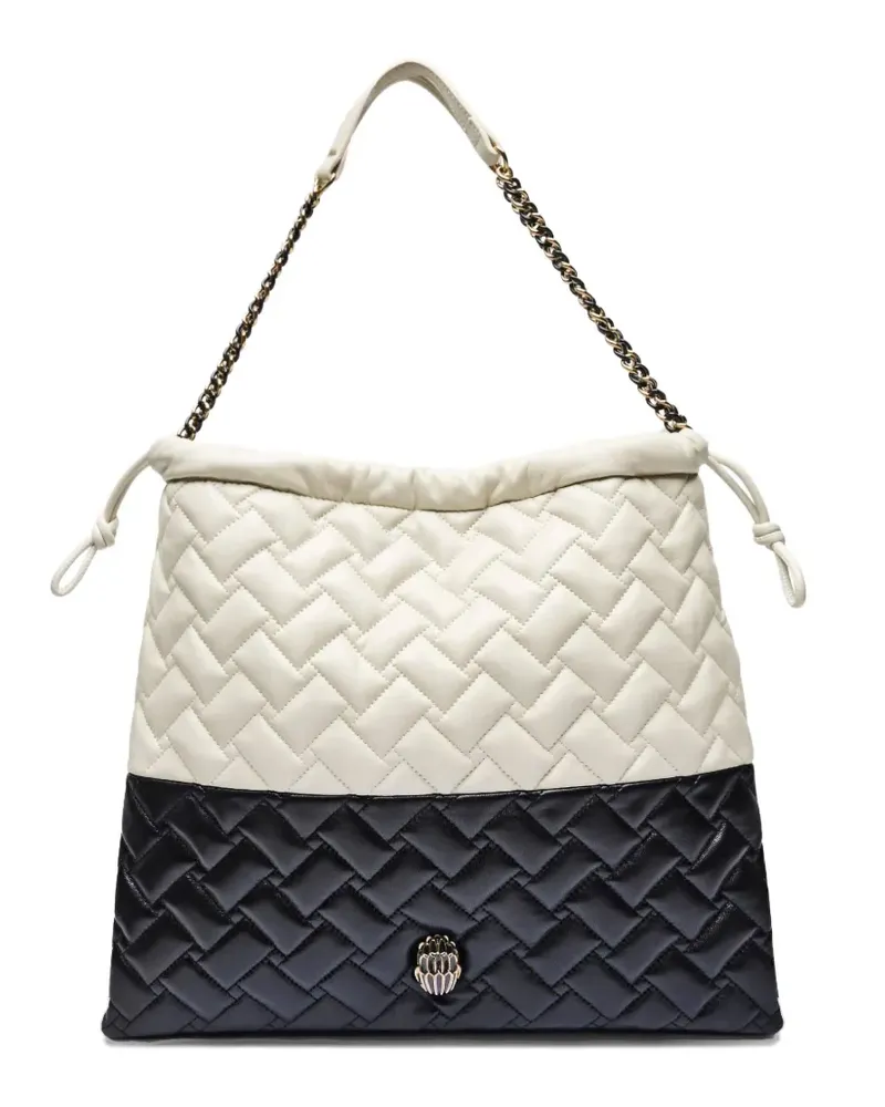 Kurt Geiger quilted pouch tote bag - Nude Nude
