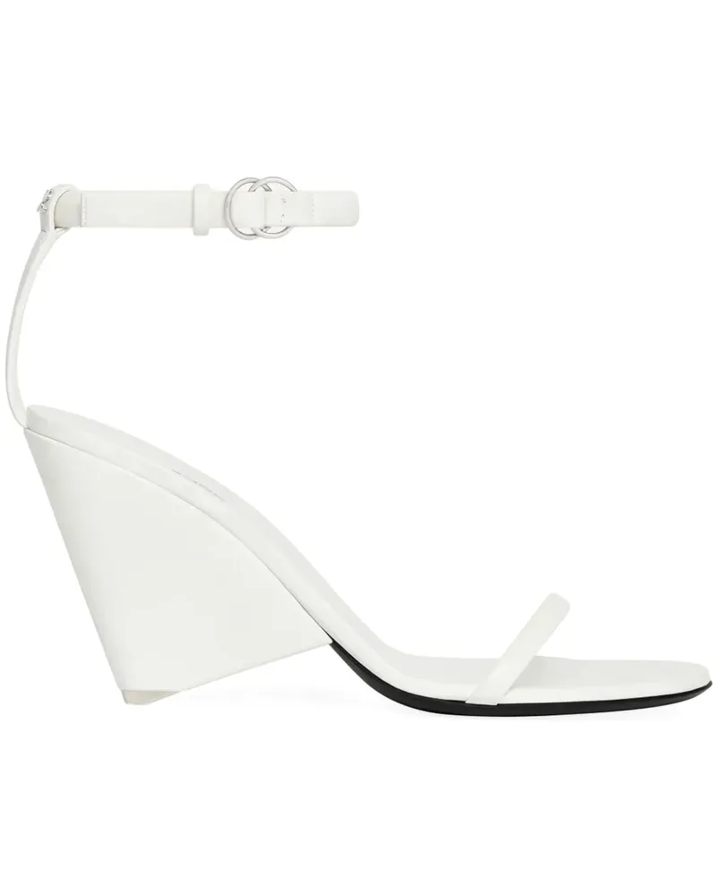 Courrèges Oblique Sandalen - Weiß Weiß