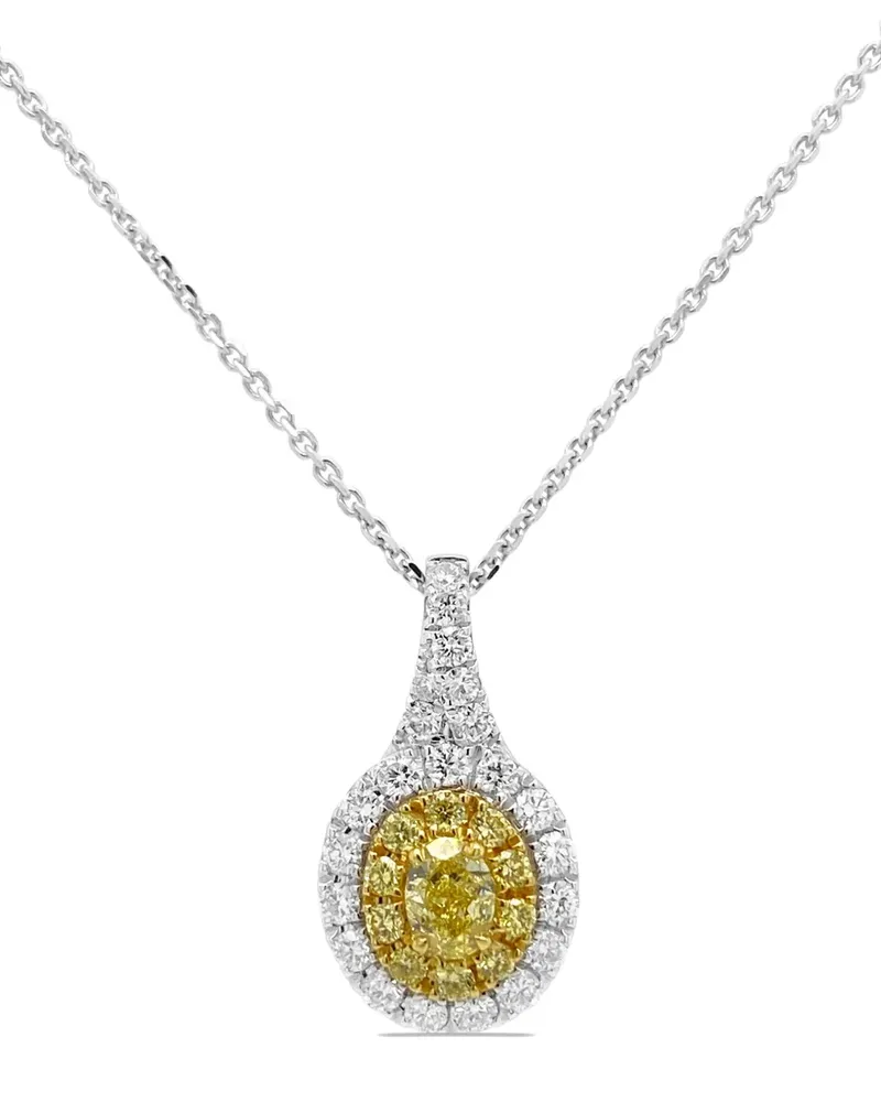 HYT Jewelry 18kt Gelbgoldring mit Diamanten - Silber Silber