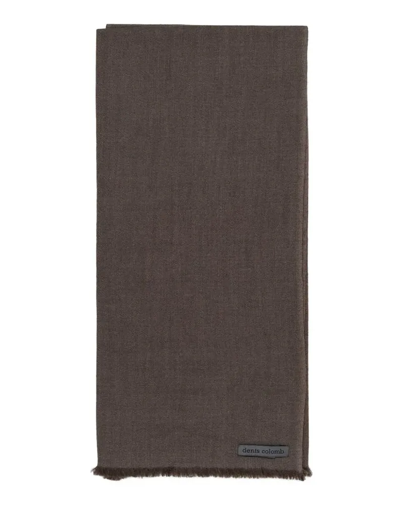 Denis Colomb fringed lung ta scarve - Braun Braun