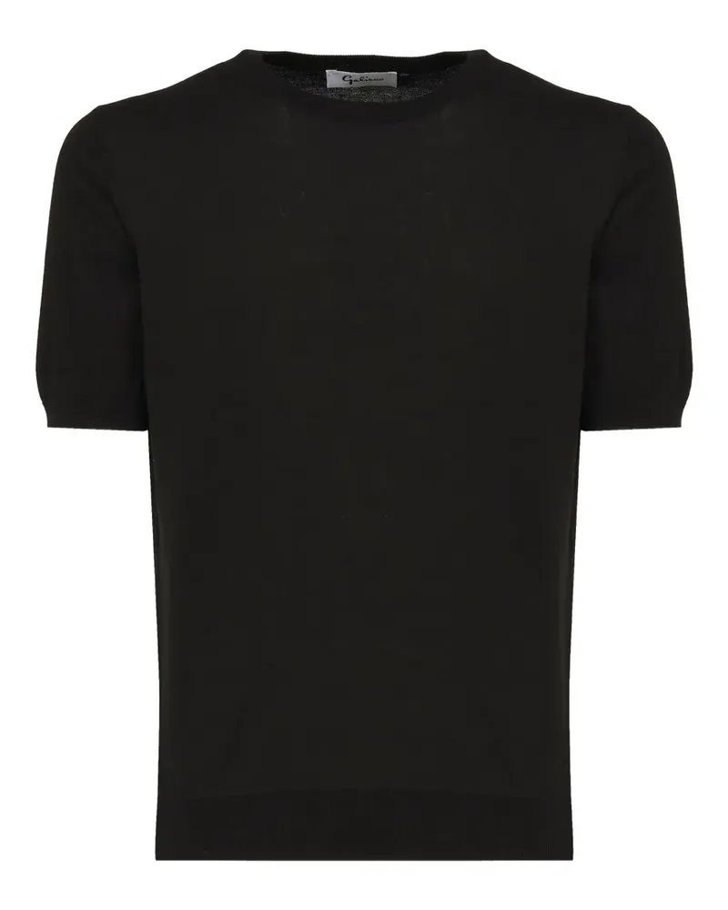 John Galliano short-sleeve cotton T-shirt - Schwarz Schwarz