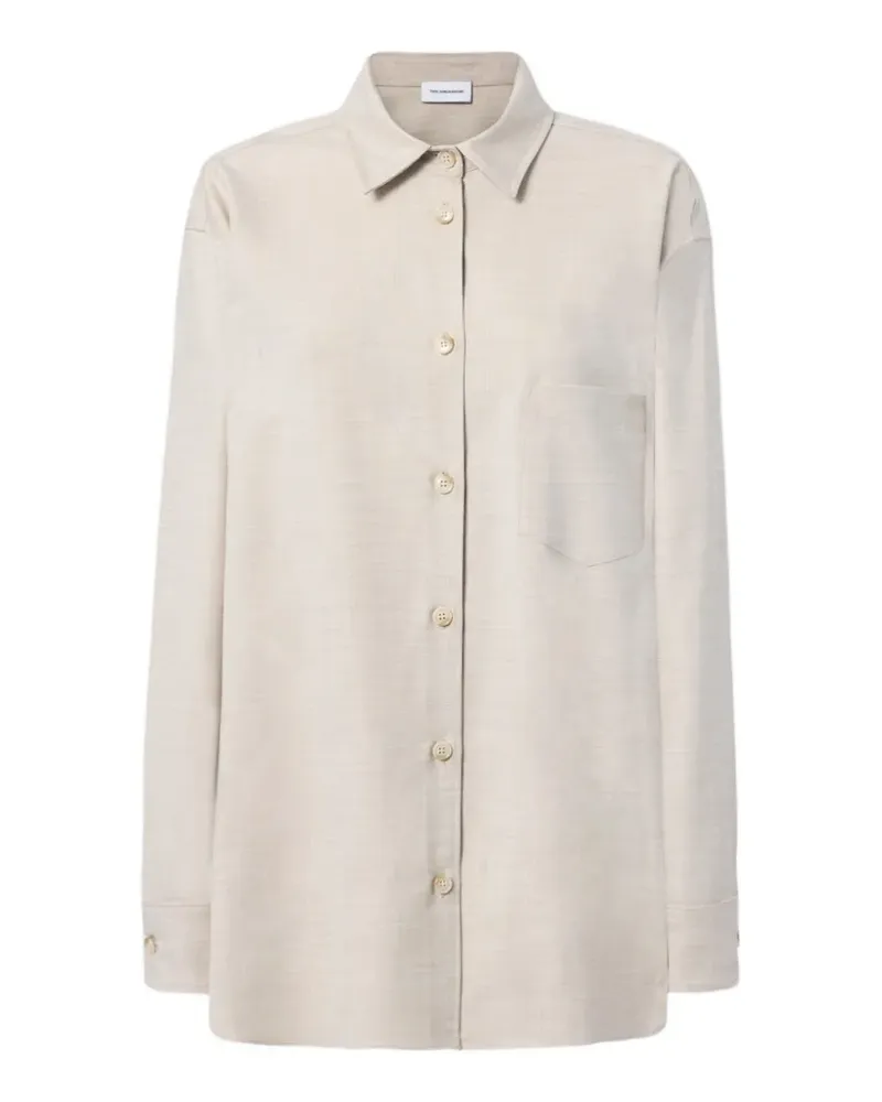 ANDAMANE pocket shirt - Nude Nude