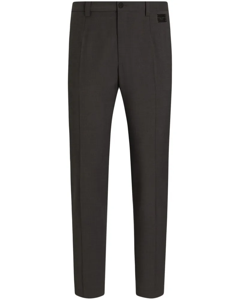 Dolce & Gabbana Hose mit Tapered-Bein - Grau Grau