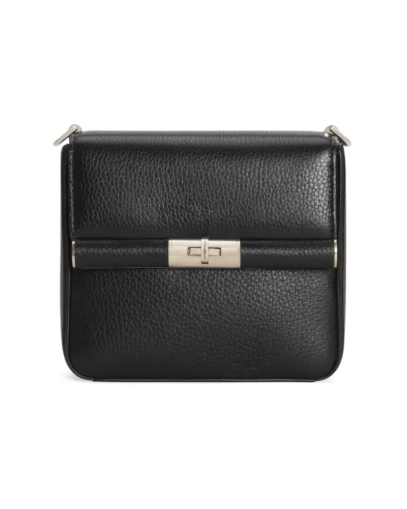 Dolce & Gabbana Schultertasche aus Hirschleder - Schwarz Schwarz