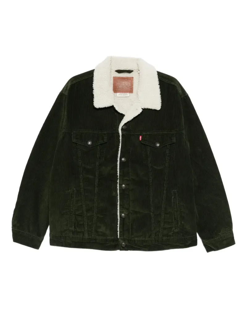 Levi's Klassische Cordjacke - Grün Grün
