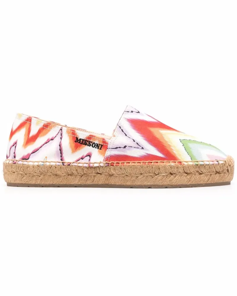 Missoni Espadrilles mit Print - Orange Orange