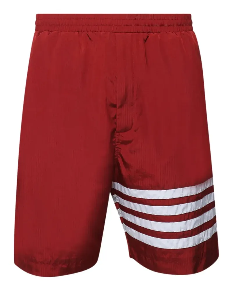 Thom Browne 4-Bar Ripstop-Joggingshorts - Rot Rot