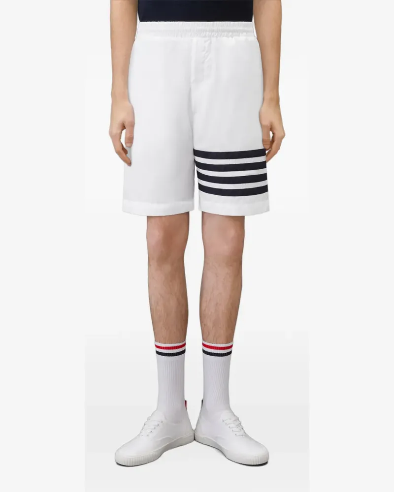 Thom Browne 4-Bar Ripstop-Joggingshorts - Rot Rot