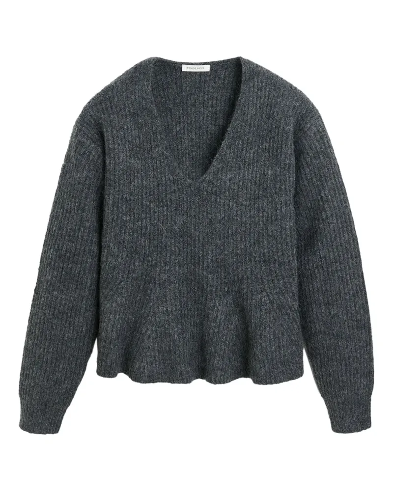 By Malene Birger Cova Pullover mit V-Ausschnitt - Grau Grau