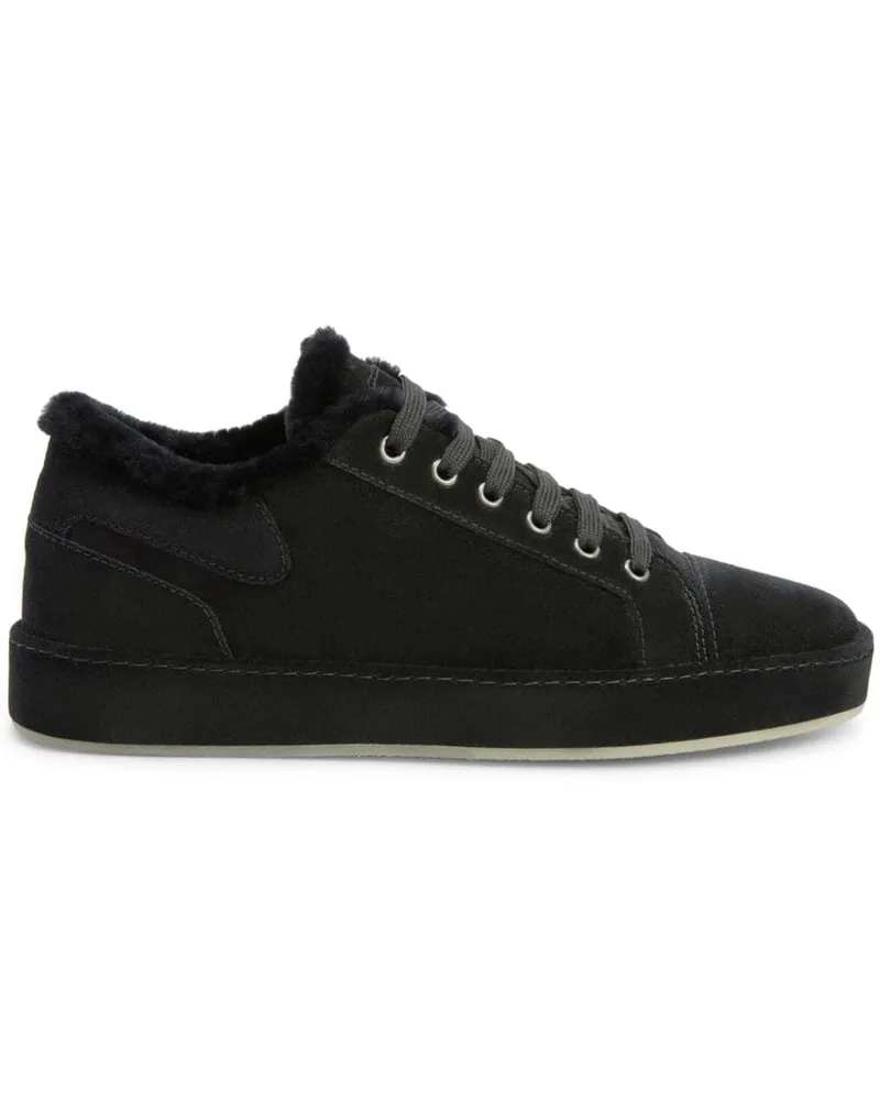 Giuseppe Zanotti City Sneakers aus Wildleder - Schwarz Schwarz
