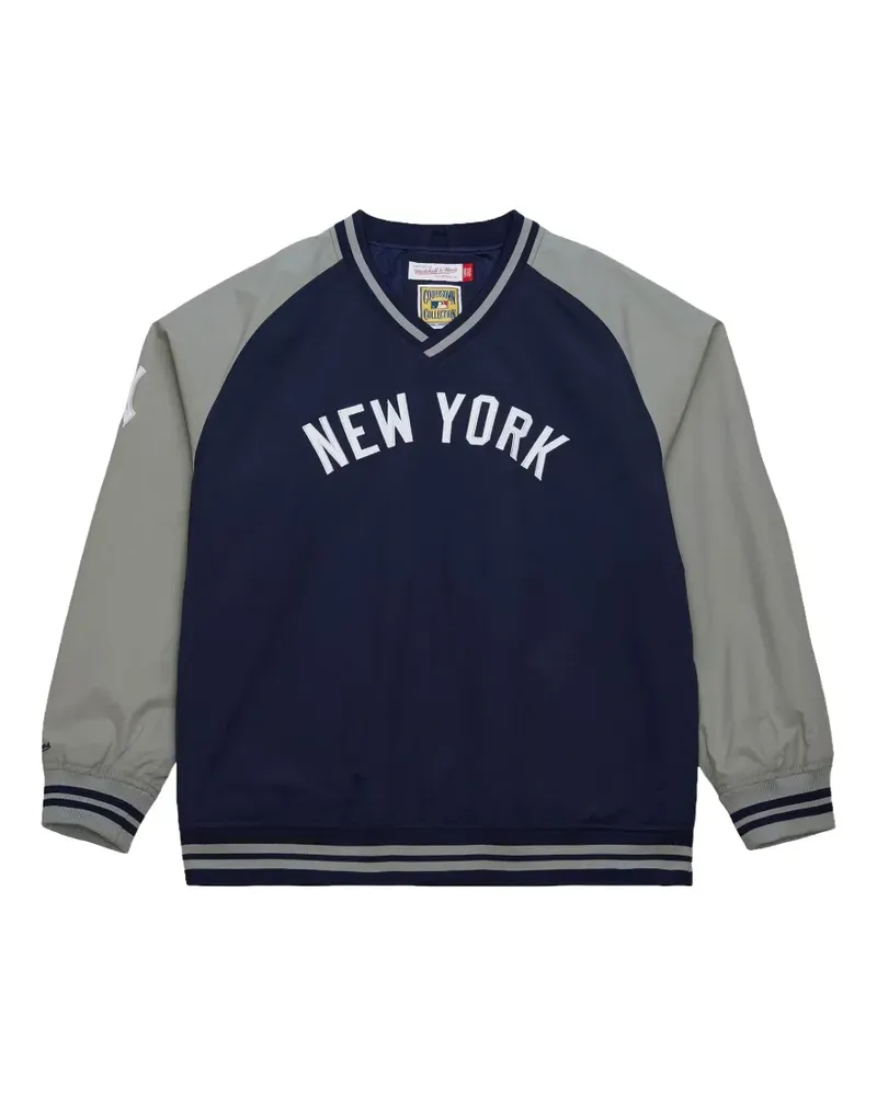 Mitchell & Ness New York Yankees Cooperstown Collection Pullover - Blau Blau