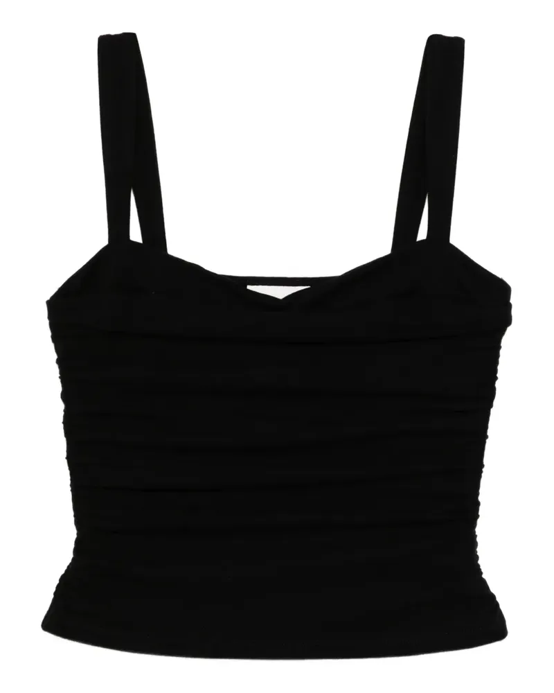 Reformation Trish Oberteil - Schwarz Schwarz