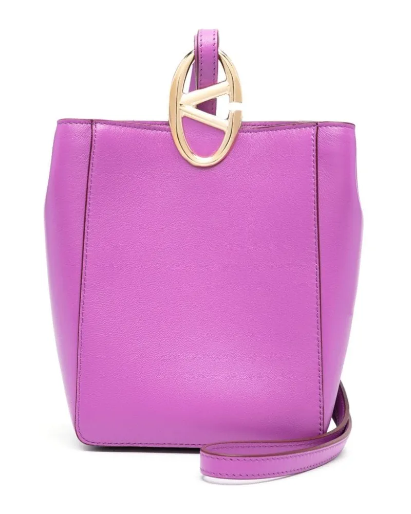 Valentino Garavani VLogo Signature Umhängetasche - Violett Violett