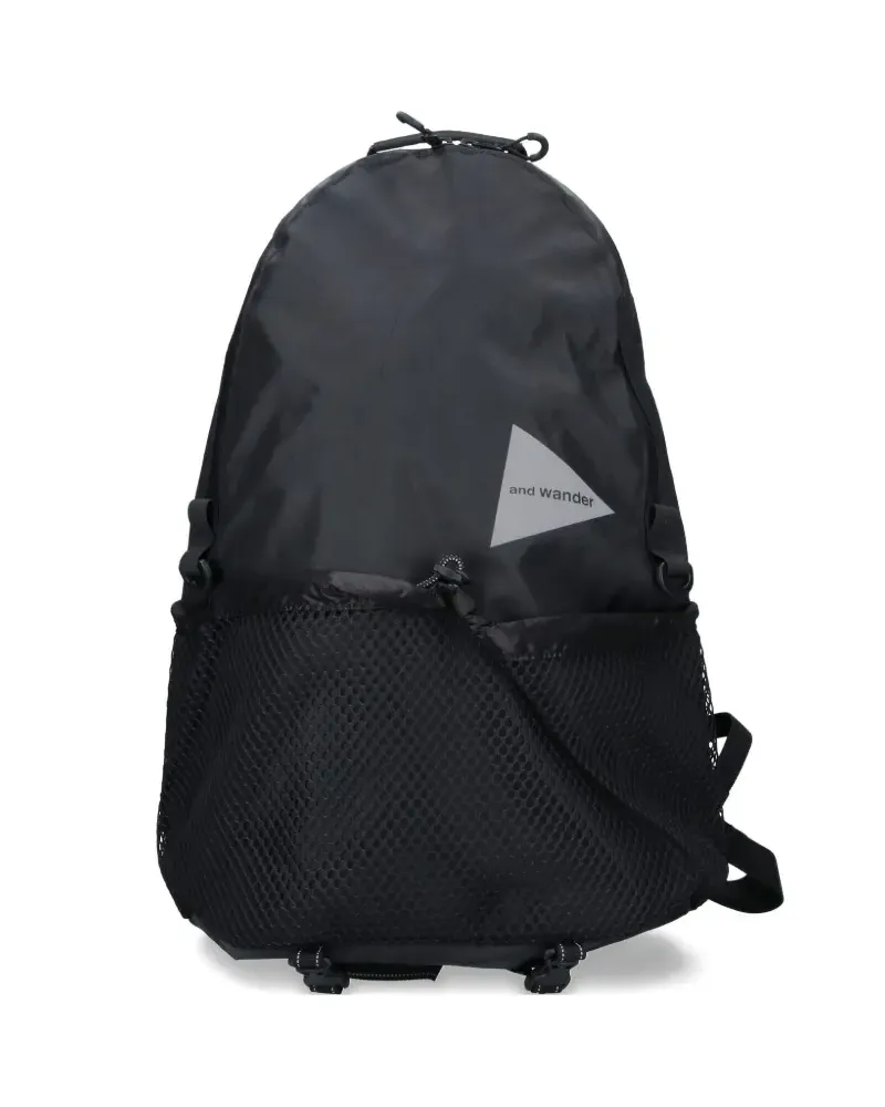 and wander Ecopak Rucksack 20L - Schwarz Schwarz