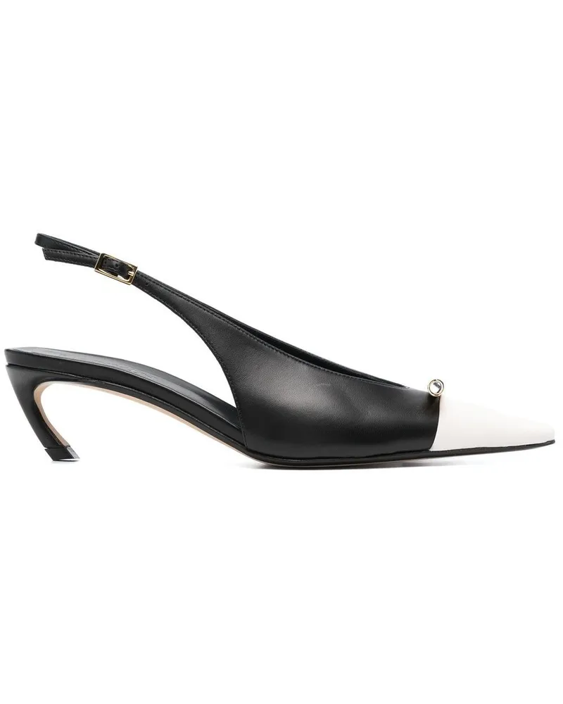 Lanvin Rita Slingback-Pumps 50mm - Schwarz Schwarz