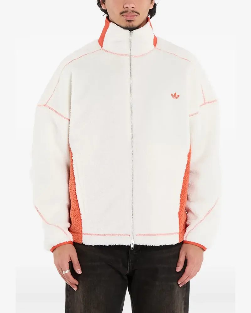 adidas x Adams Blvd fleece jacket - Weiß Weiß