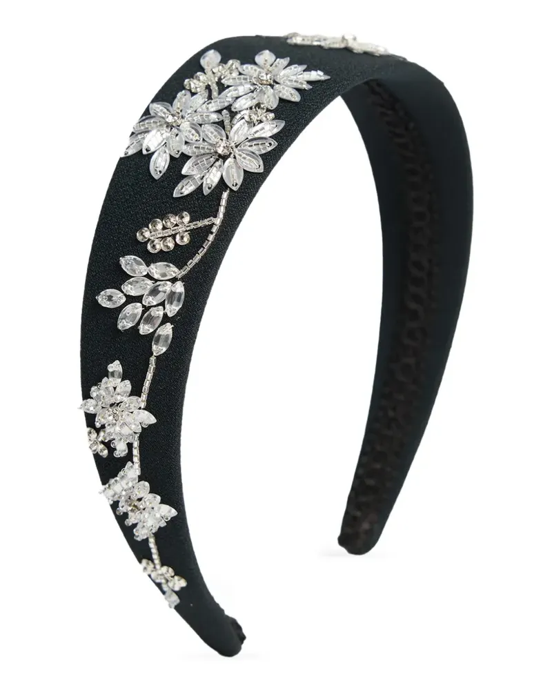 Erdem Verzierter Haarreif - Schwarz Schwarz