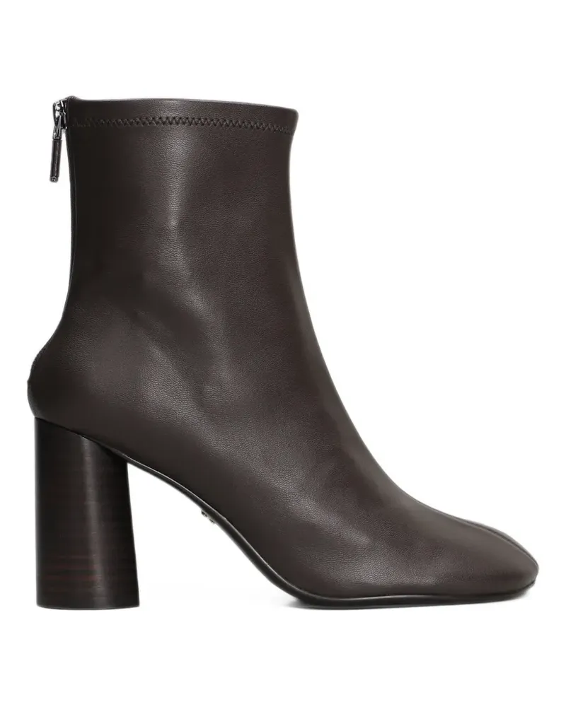 Lola Cruz zip-back ankle boots - Braun Braun