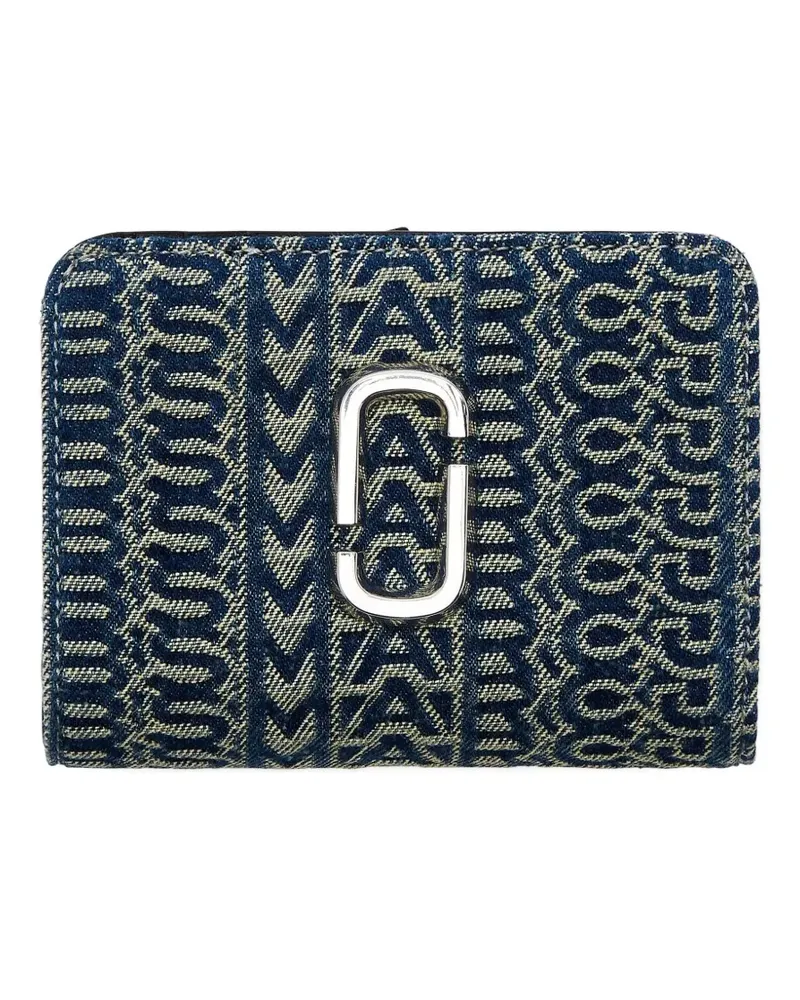 Marc Jacobs Mini The Compact Portemonnaie - Blau Blau