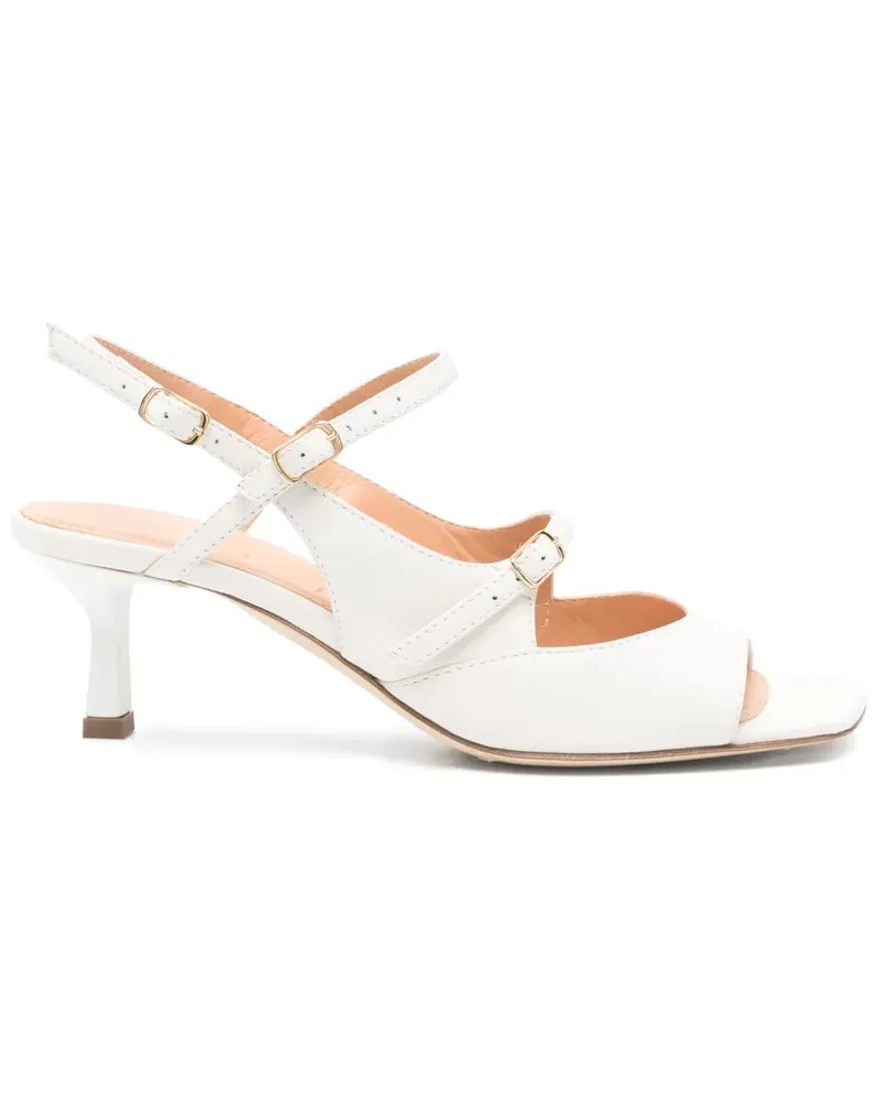 The Seller Sandalen mit Plateau - Weiß Weiß