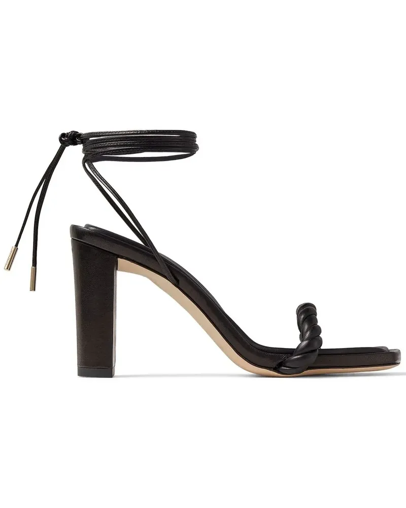 Jimmy Choo Diosa Sandalen 85mm - Schwarz Schwarz