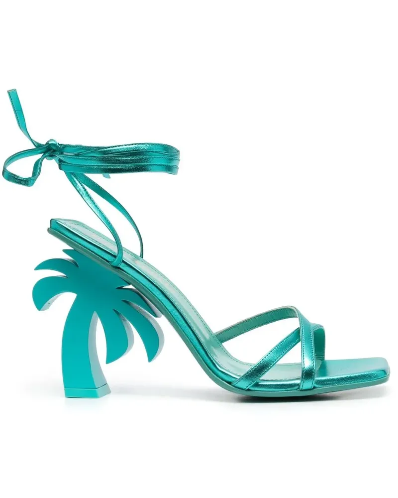 Palm Angels Palm Beach Sandalen 95mm - Blau Blau