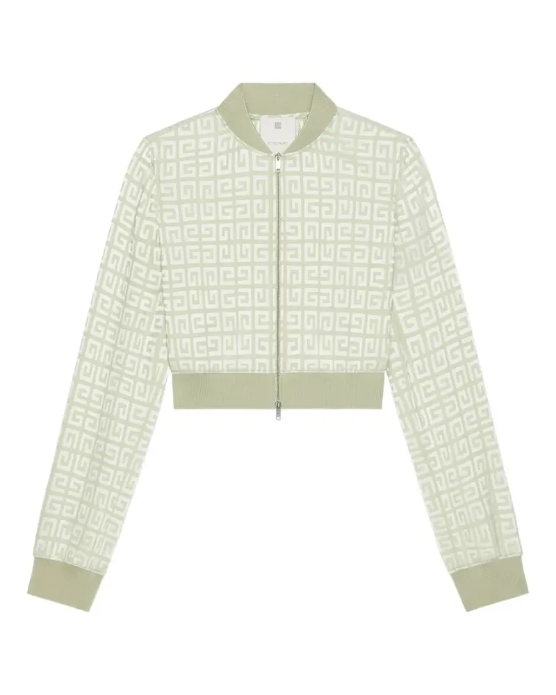 Givenchy Bomberjacke aus 4G-Jacquard - Grün Grün