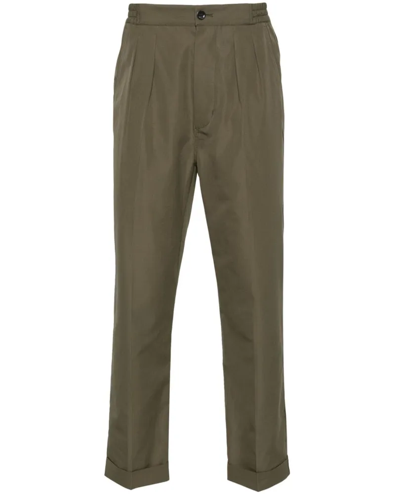Tom Ford Hose mit Bundfalten - Grün Grün