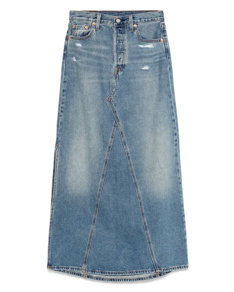 Levi's Iconic Maxirock - Blau Blau