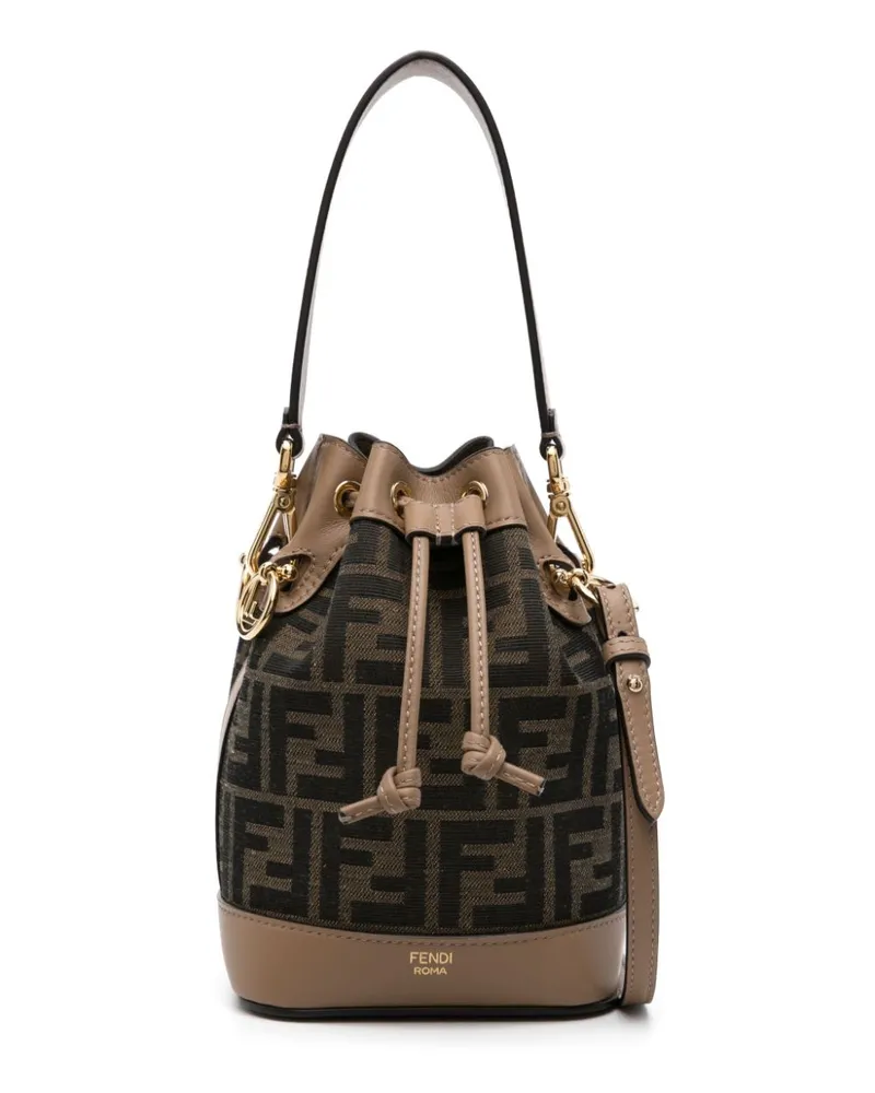 Fendi Kleine Mon Tresor Beuteltasche - Braun Braun