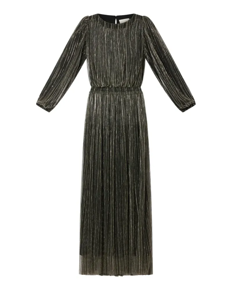Isabel Marant Shalyna pleated dress - Schwarz Schwarz
