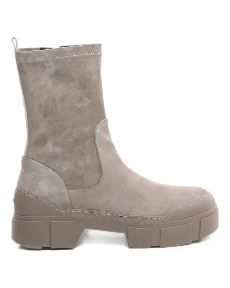 Vic Matié chunky-sole ankle boots - Grau Grau