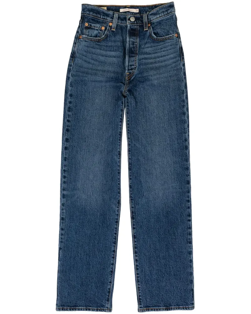 Levi's Gerade Ribcage Jeans - Blau Blau
