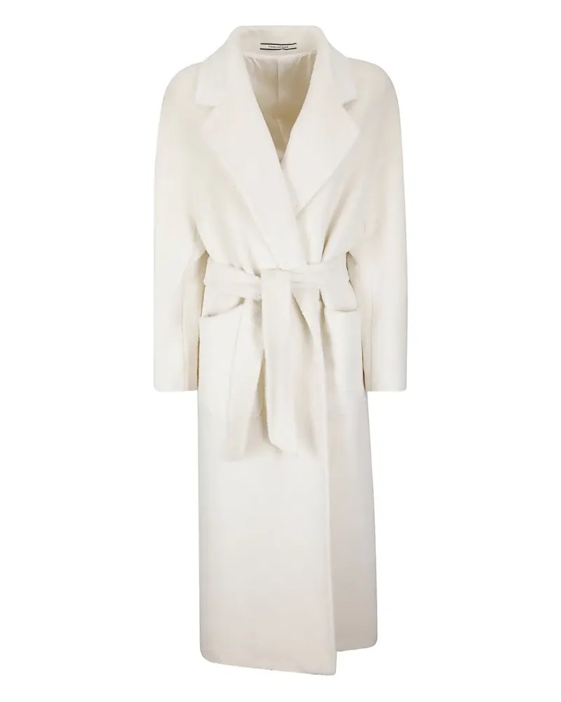 Tagliatore Charlize belted coat - Weiß Weiß