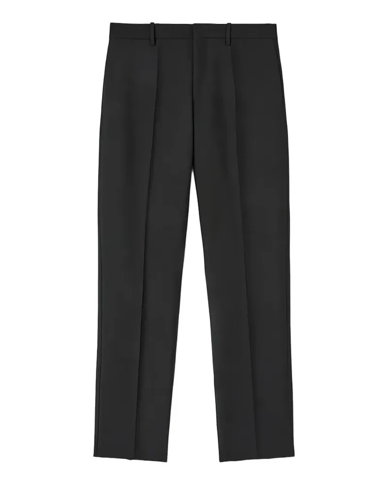 Jil Sander pressed-crease trousers - Schwarz Schwarz