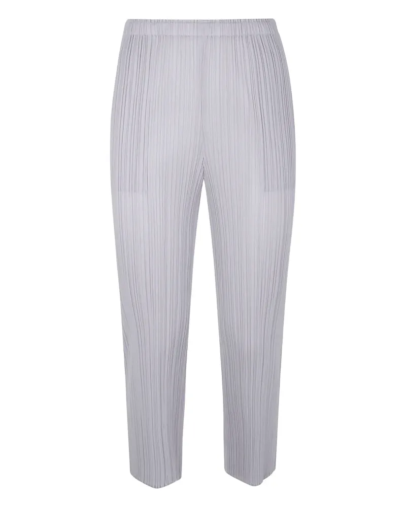 Issey Miyake Plissierte Hose - Grau Grau