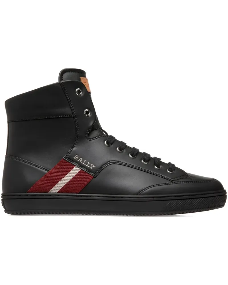 Bally Sneakers mit Lederband - Schwarz Schwarz