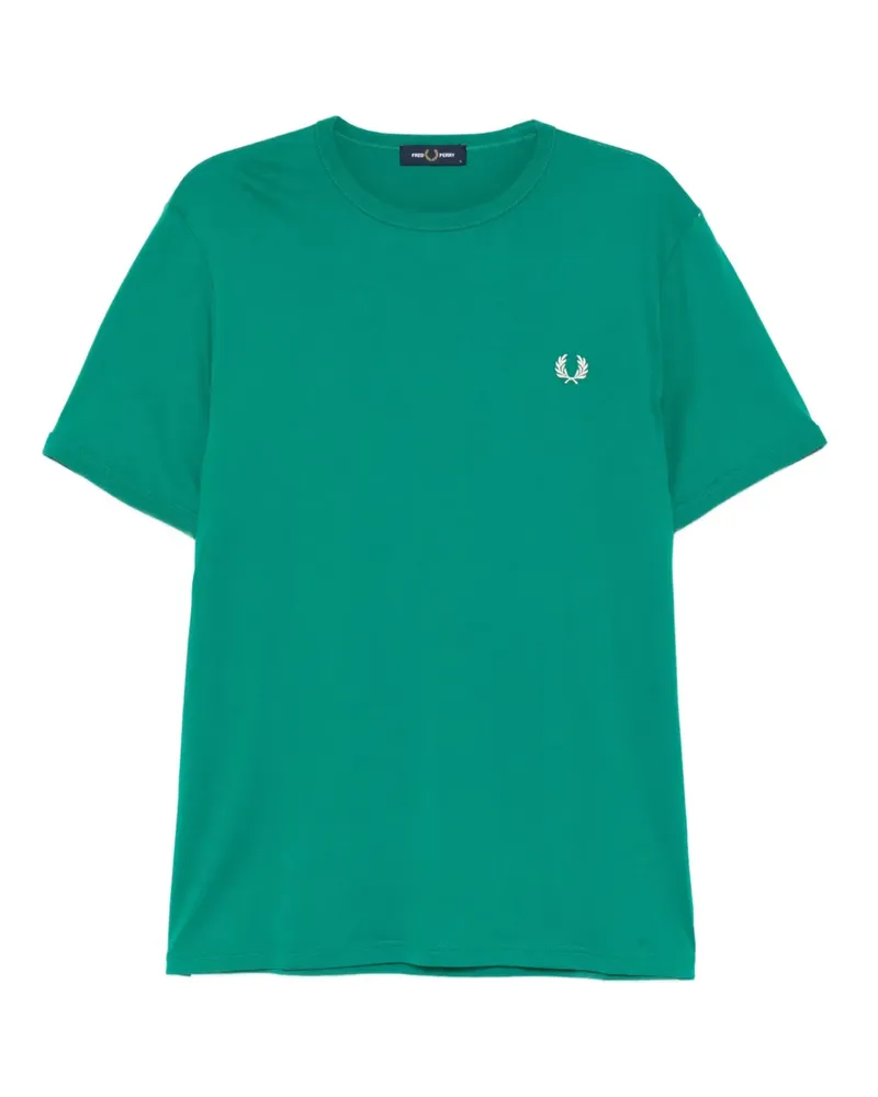 Fred Perry Ringer T-Shirt - Grün Grün