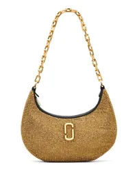 Marc Jacobs Kleine Curve Schultertasche Gold