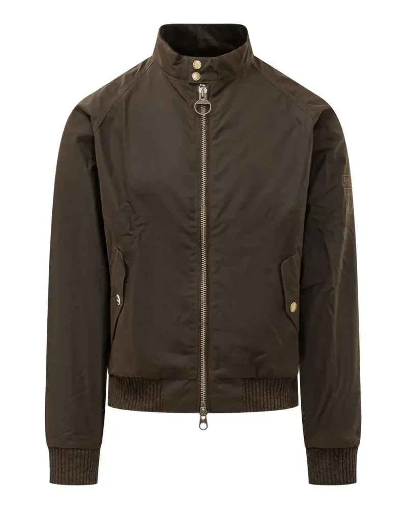 Barbour Gewachste Merchant Jacke - Braun Braun