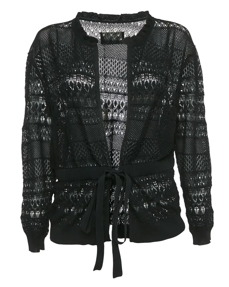 Zadig & Voltaire Gehäkelter Cardigan - Schwarz Schwarz