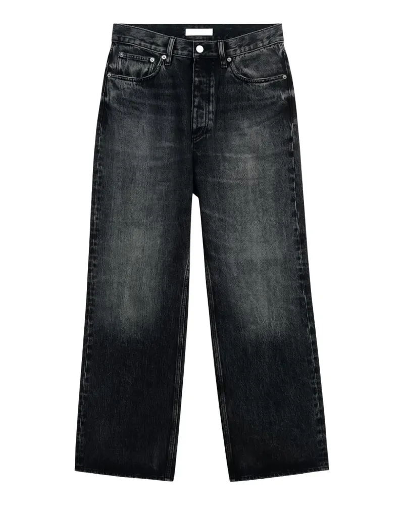 Sunflower logo-patch jeans - Schwarz Schwarz