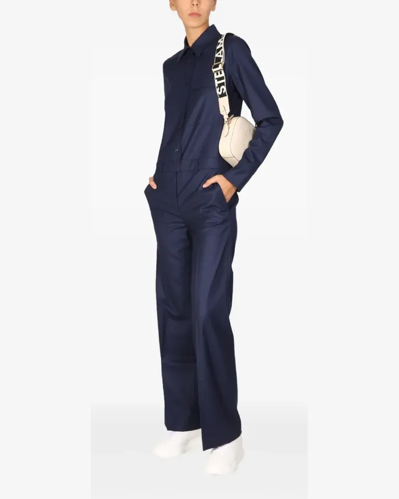 Stella McCartney buttoned jumpsuit - Blau Blau