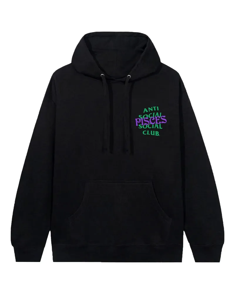 Anti Social Social Club Pisces Hoodie - Schwarz Schwarz