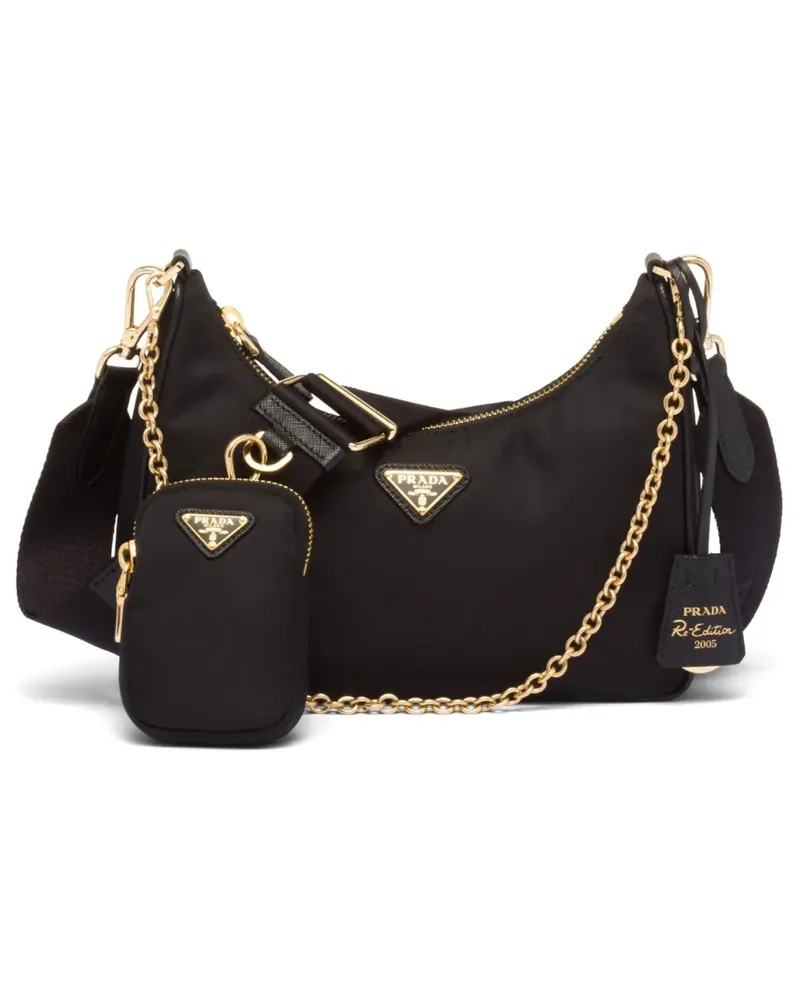 Prada Re-Edition 2005 Re-Nylon bag - Schwarz Schwarz