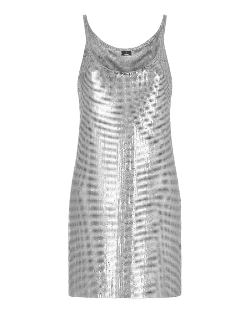 Paco Rabanne Kleid aus Mesh - Silber Silber