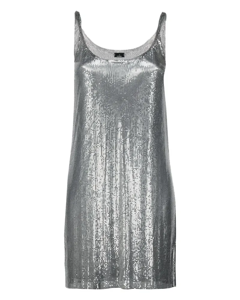Paco Rabanne Kleid aus Mesh - Silber Silber