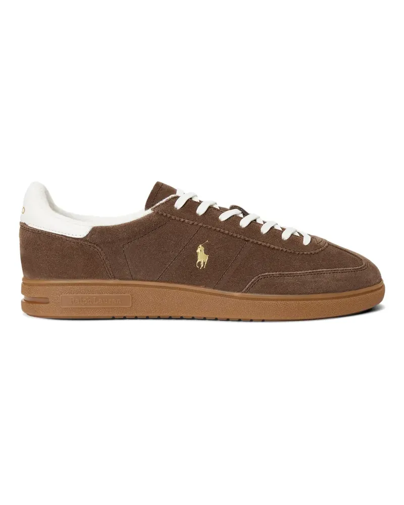 Ralph Lauren Bedford Sneakers aus Wildleder - Braun Braun