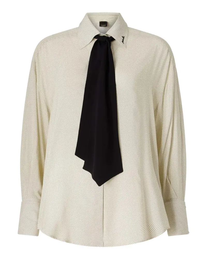 Pinko Hemd mit Polka Dots - Nude Nude