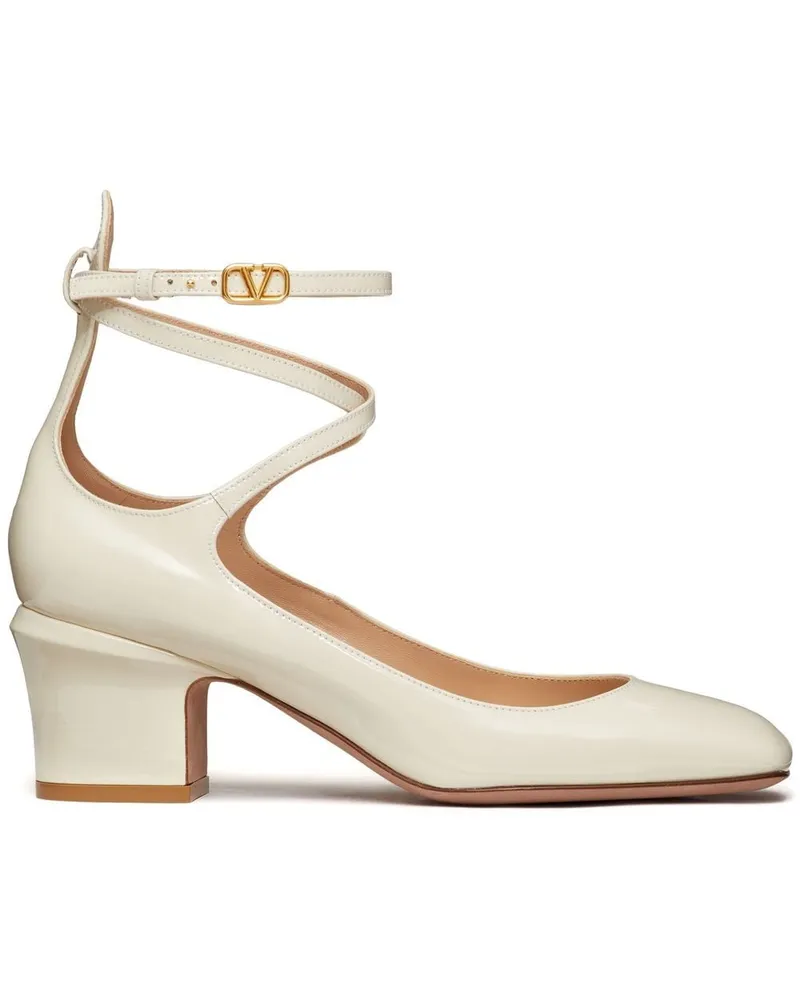 Valentino Garavani Tan-Go Pumps 70mm - Weiß Weiß